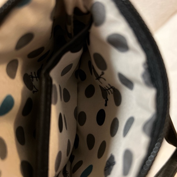 RADLEY LONDON Black Leather Wristlet with Button Details - Picture 5 of 6